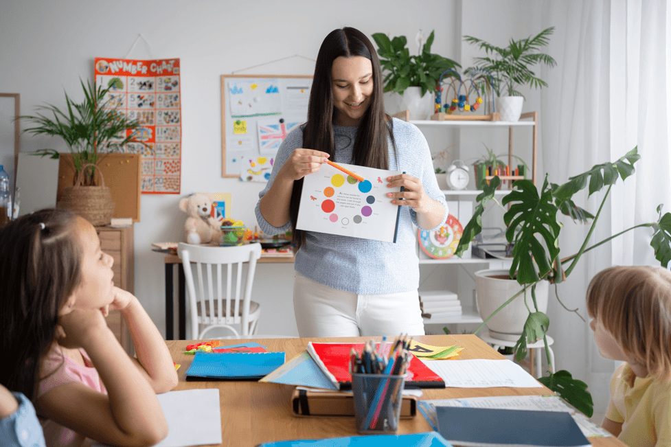 Educateur de jeune enfants : apprentissage des couleurs